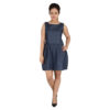 Women casual denim dress