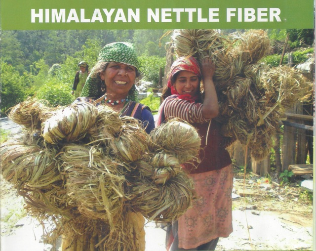 Nettle Fabric- Hand Made  from Himalayan Stinging Plant