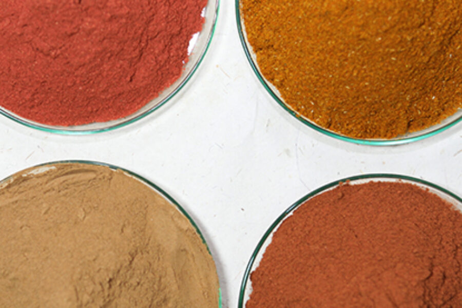 Opening the lid of natural dyes to paint the textiles