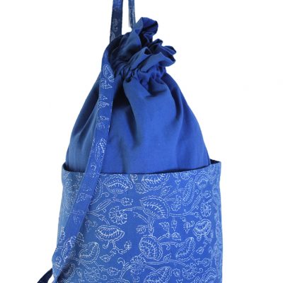 Cotton Bucket Bag Made by Women Artisan of India • Vritti Designs