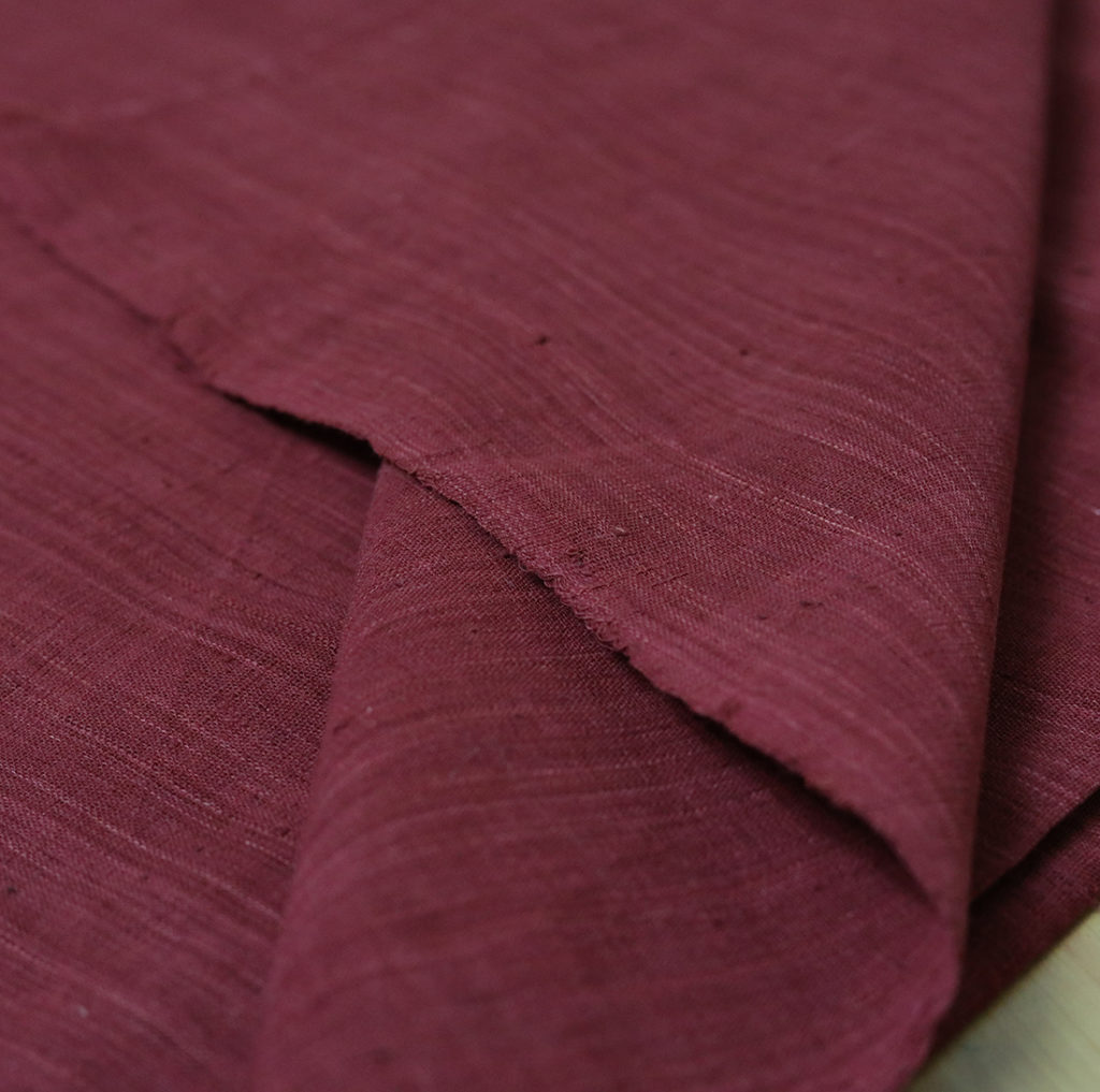 Handmade Organic Natural Dyed Cotton Fabric • Vritti Designs