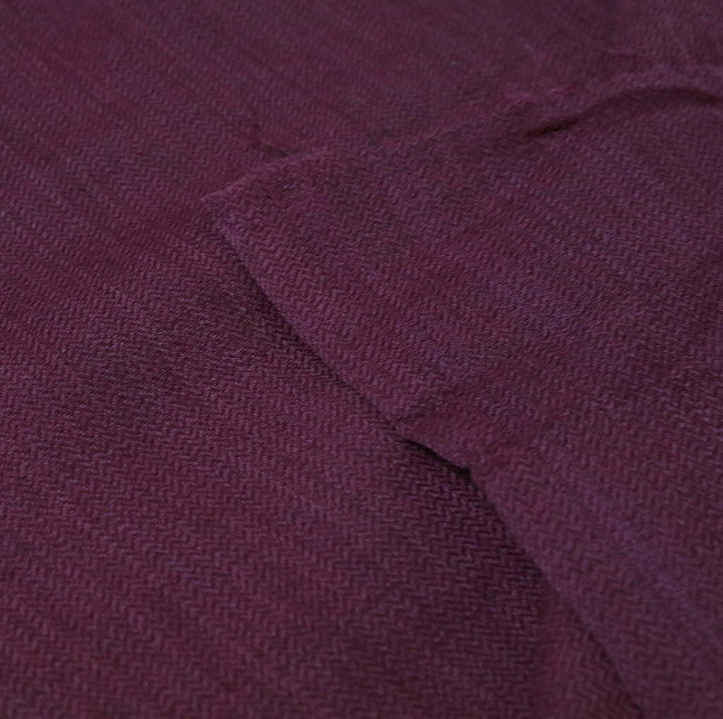 Handmade Marino wool Fabric Made in India • Vritti Designs