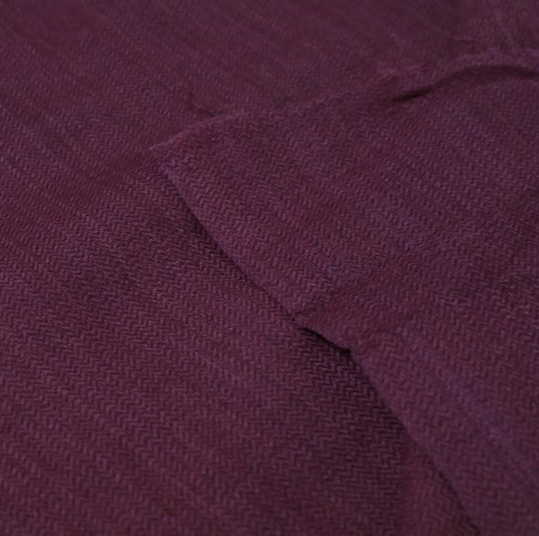Natural dyed Marino Wool fabric