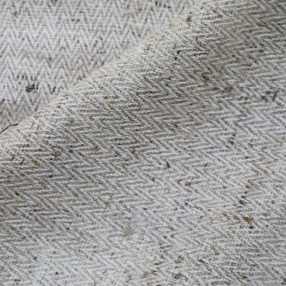 Natural Hand Woven Nettle Cotton Fabric • Vritti Designs