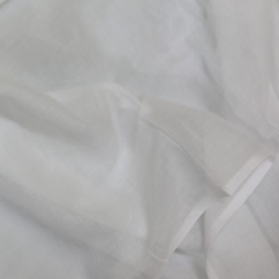 White voile fabric