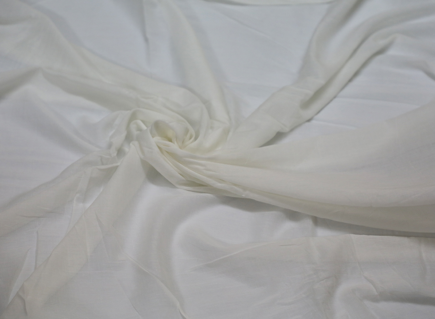 Organic Cotton Voile Fabric Unbleached • Vritti Designs
