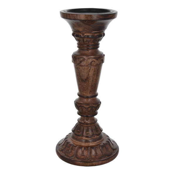 Wooden Candle Holder Stand