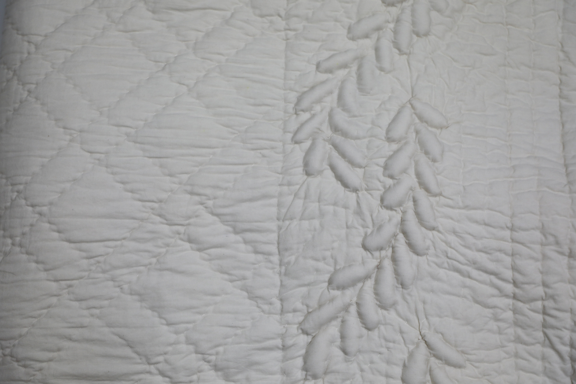 Off White Luxury Quilt Made In Indian • Vritti Designs
