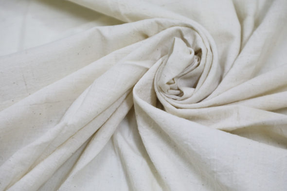 Handwoven Organic Cotton Fabric Made In India • Vritti Designs