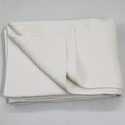 White Organic Cotton Quilt