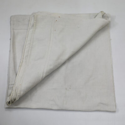 Vintage White Cotton Throw • Vritti Designs