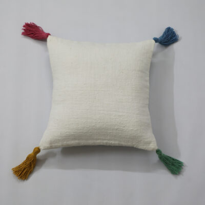 Cushion Cover With Tassels