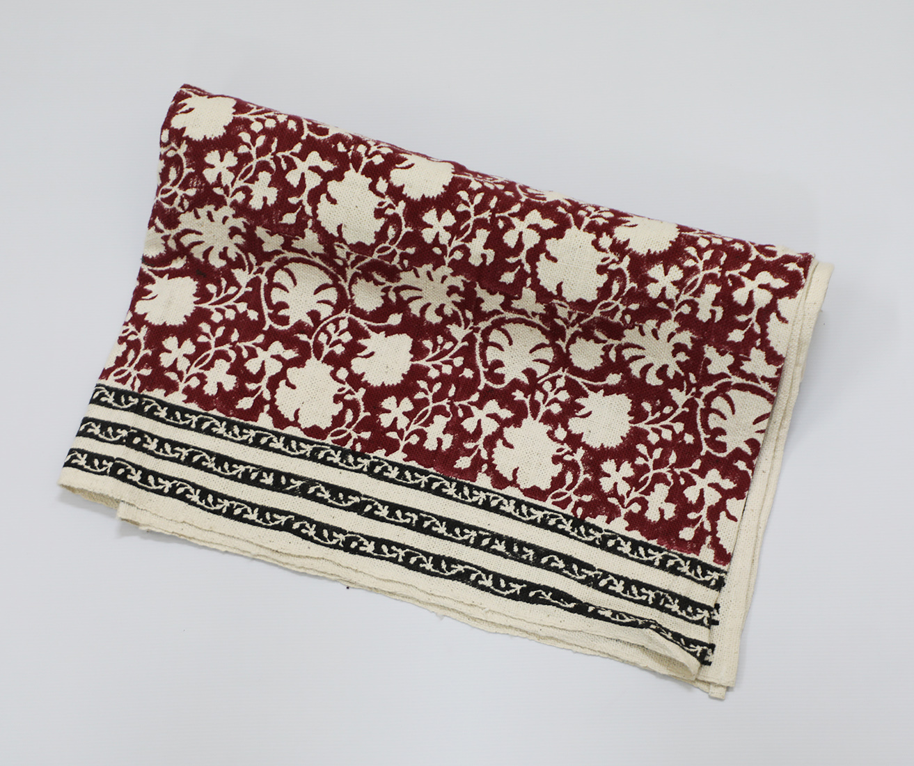 Throw Blanket in Handloom Cotton • Vritti Designs