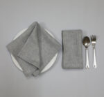 Grey Linen Napkin Set