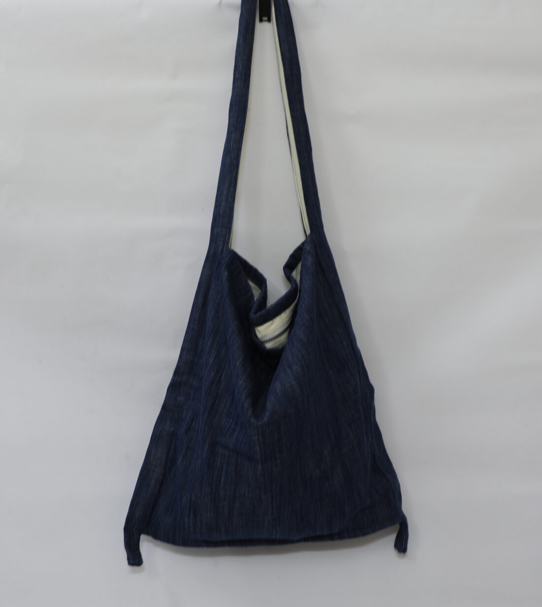 Jhola Bag for College - Denim Jhola • Vritti Designs
