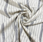 Organic stripe fabric