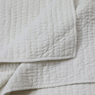 White Organic Quilt