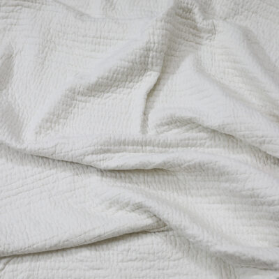 White Organic Quilt