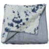 White and Blue Kantha Quilt