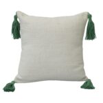 White Cushion Cover - Made in Handwoven fabric - Image 2