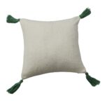 white cushion cover