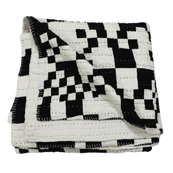 Black and White Quilt