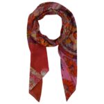 Printed Silk cotton scarf