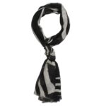 Zebra Print Scarf in Modal - Image 2