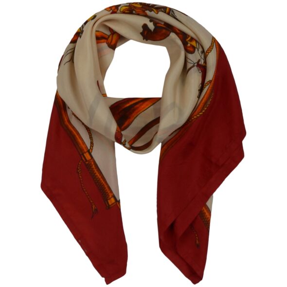 Printed Silk Scarf 