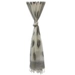 Women's Cotton Scarf - Leaf printed - Image 2