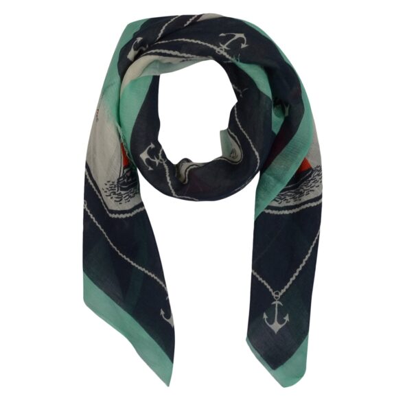 Printed Linen Scarf