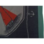 Printed Linen Scarf - Square shape - Image 3