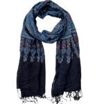 Indigo Blue Scarf