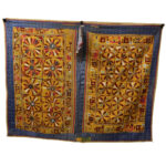 Antique embroidered textiles