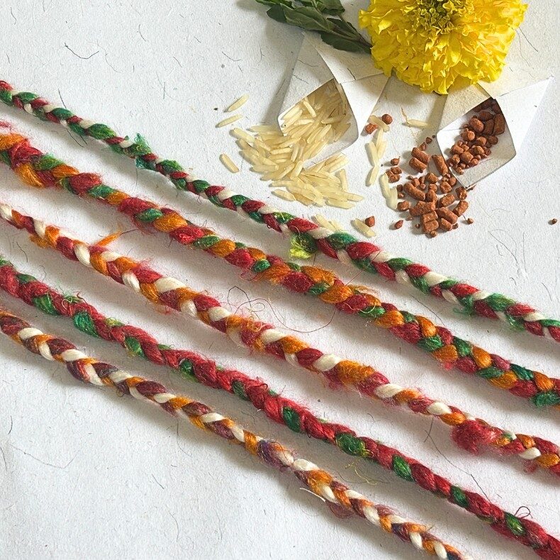 Eco friendly Rakhi Threads