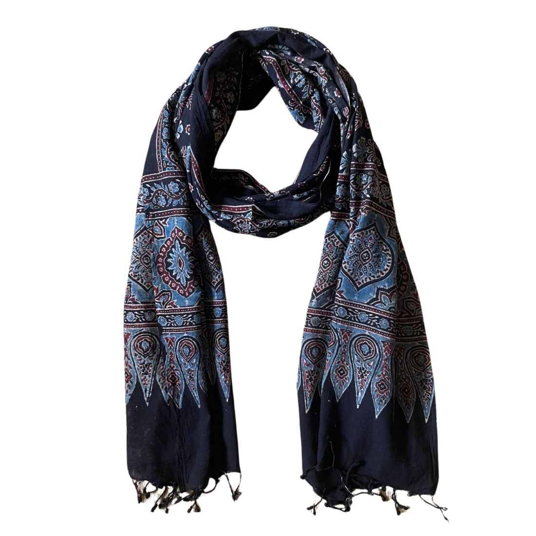 Ajrakh print Stole