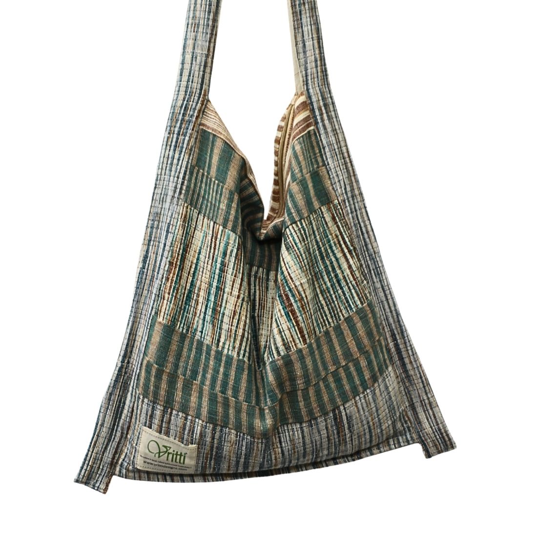 Patchwork Jhola Bag - Image 3