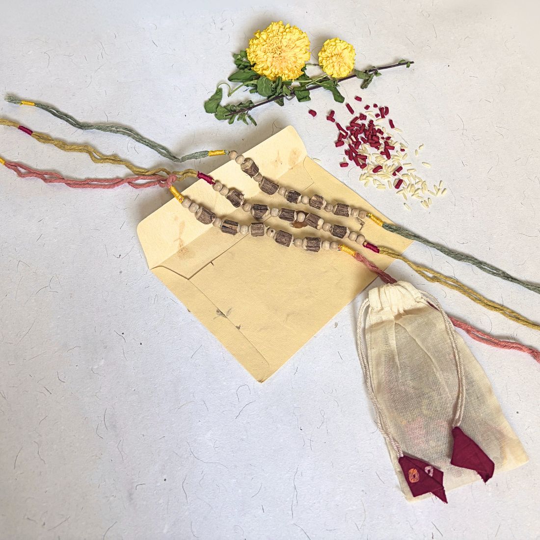 Environment friendly rakhi online - Tulsi Sparsh - Image 5