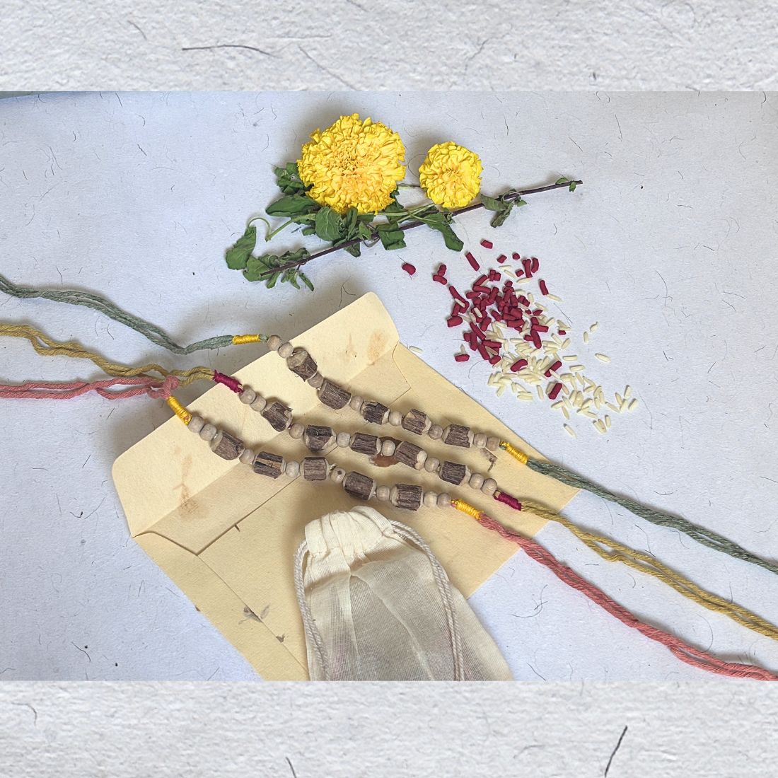 Environment friendly rakhi online - Tulsi Sparsh - Image 4