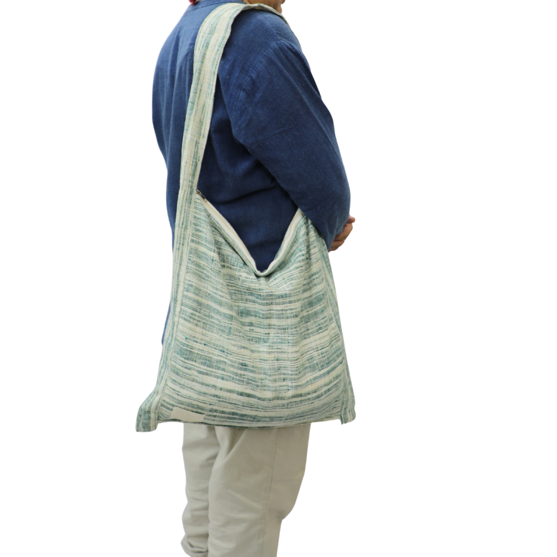 Reusable Shopping Bag in Green Colour - Image 3