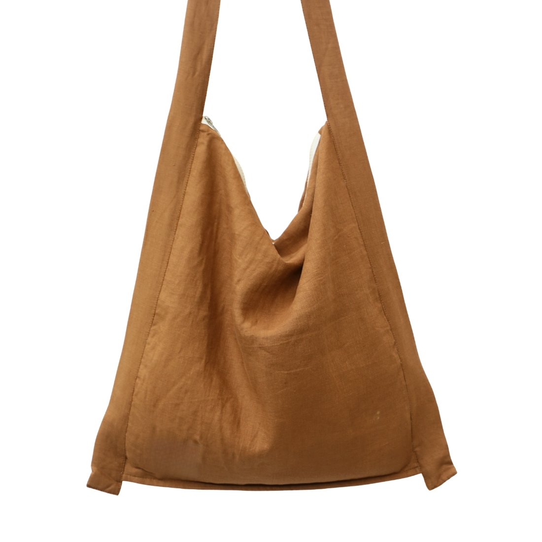 Eco-Friendly Bag with Long Strap & Secure Closure - Image 2