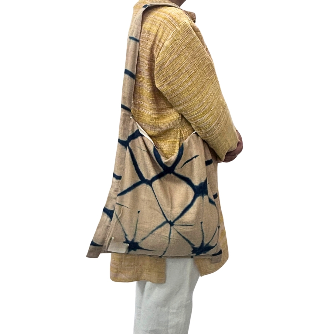 Hemp Cotton Jhola Bag - Image 3